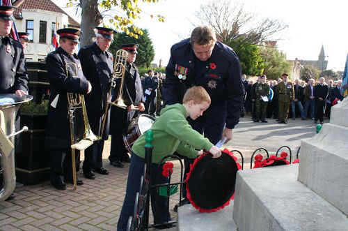 Sheringham and District Branch Remembrance Day Parade 2009