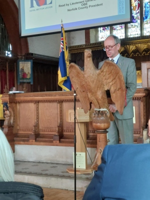 Laying Up and DedicationSheringham & District Branch 2025